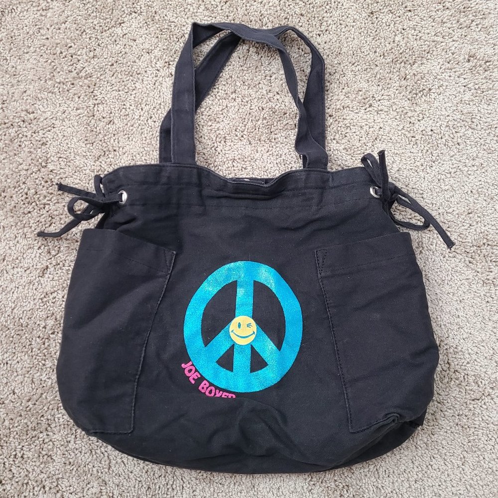 Large Joe Boxer Black Tote